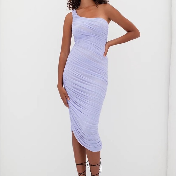 Babaton Luxor one shoulder midi bodycon - Picture 1 of 3